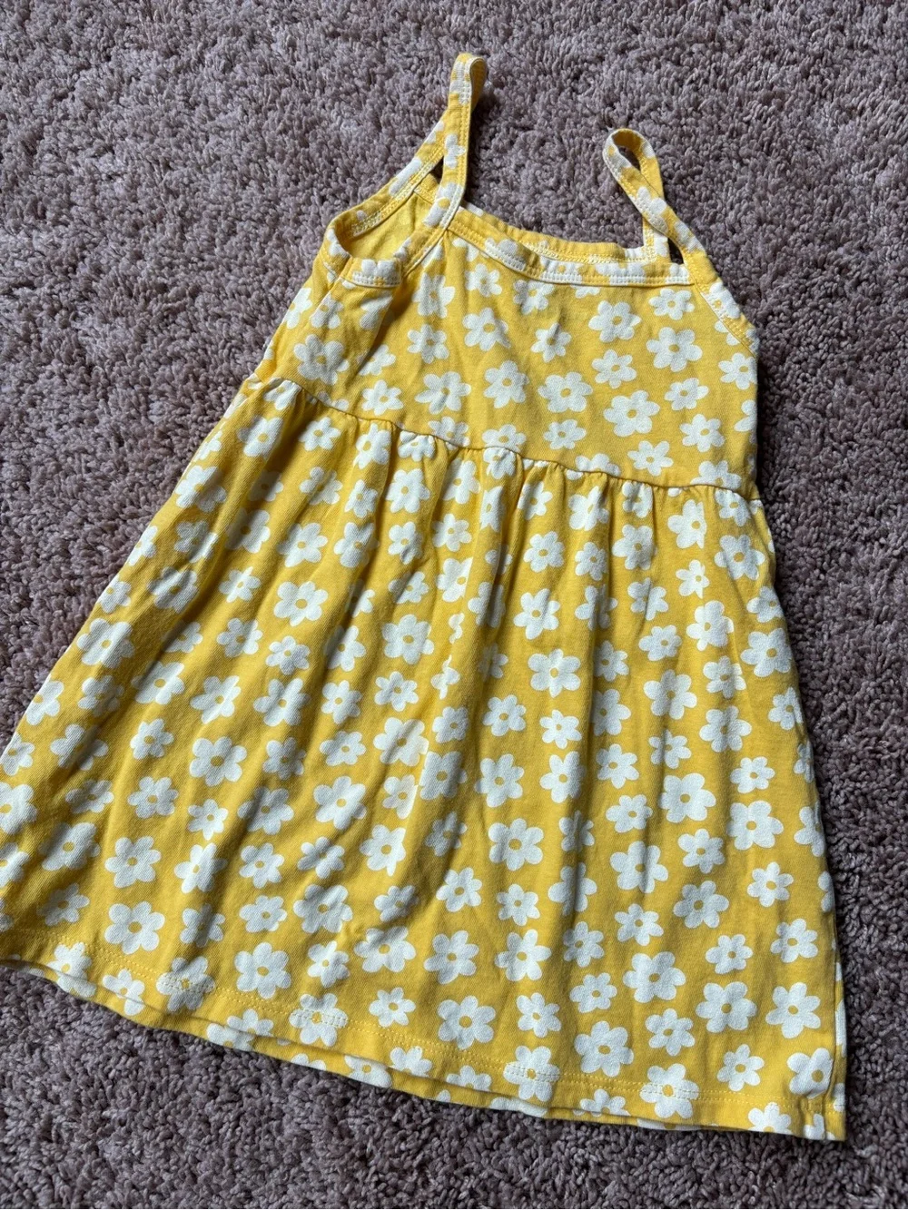 2T Old Navy Yellow Floral Dress